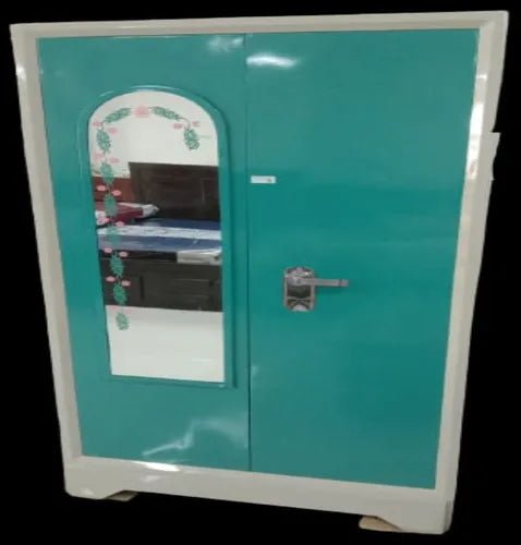 Steel Almirah With Dressing Mirror (Green Colour)