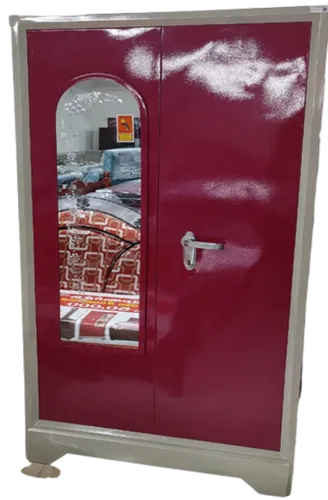 Double Door Steel Almirah With Mirror