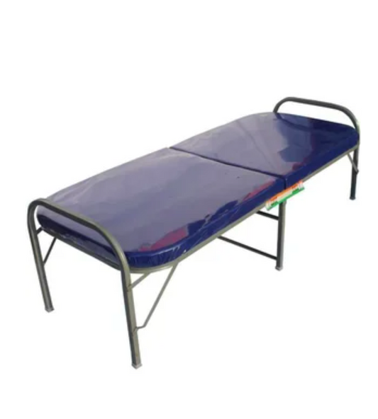 Iron Single Bed with Foam Mattress