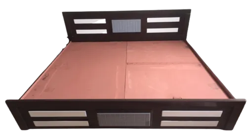 Wooden Cot Bed – Queen Size with Stylish Storage