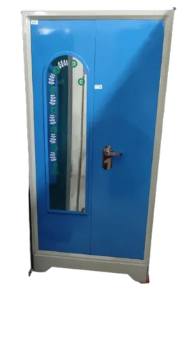 Double Door Steel Almirah With Mirror